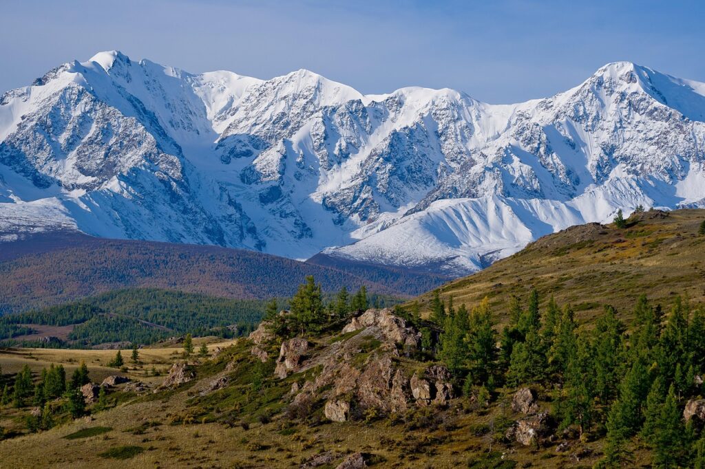 Hiking in the Altai mountains